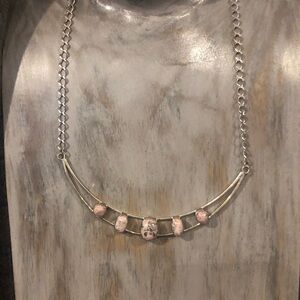 Rhodonite Sterling Necklace 🌸